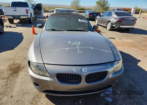 2005 BMW Z4 3.0 from USA, damaged, VIN 4USBT53595LU11191